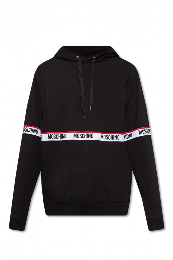 Monki black online hoodie